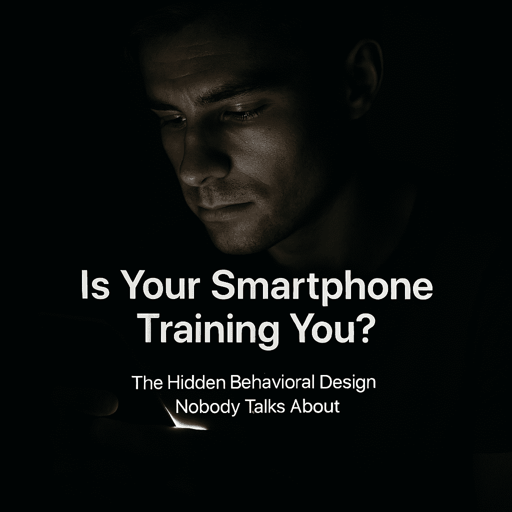 Title Your Smartphone Is Training You: The Hidden Behavioral Design Nobody Talks About3 Your Smartphone Is Training You: The Hidden Behavioral Design Nobody Talks About